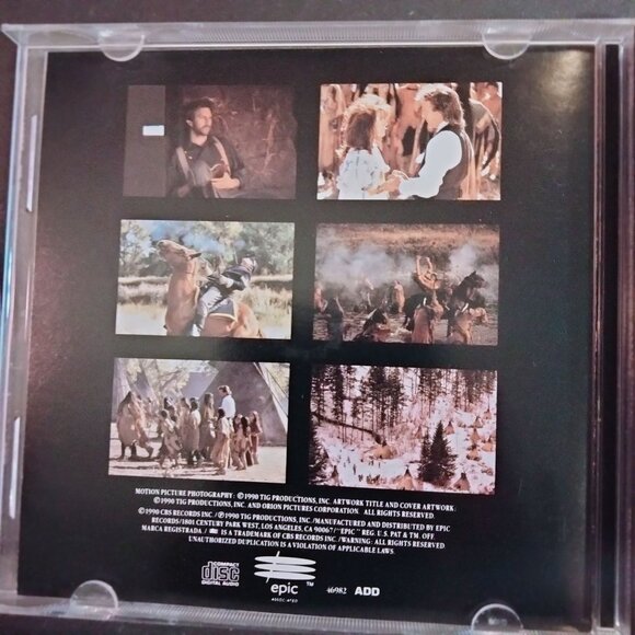 John Barry Dances with Wolves Original Movie Soundtrack CD - Picture 3 of 4